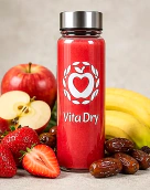 Smoothie VitaDry Red avec ses fruits